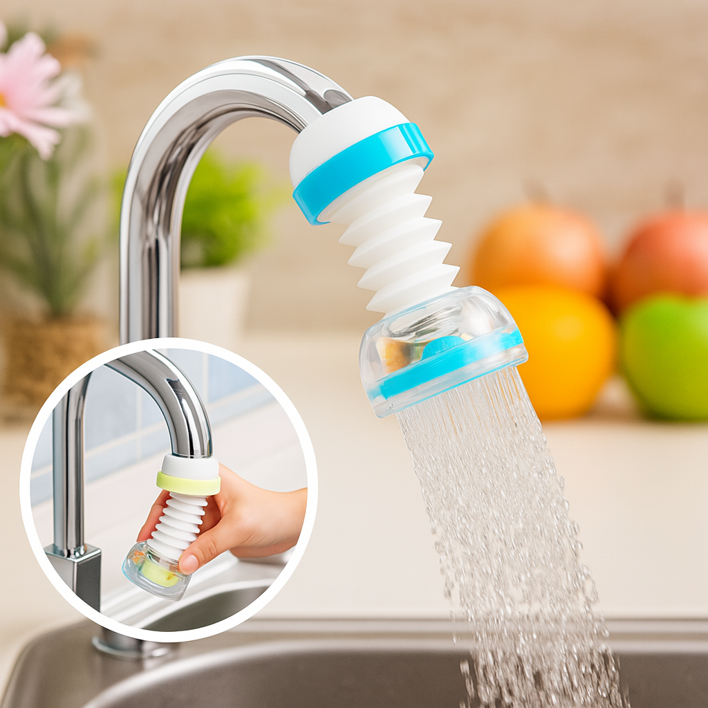Grifo Flexible 360° Antisplash