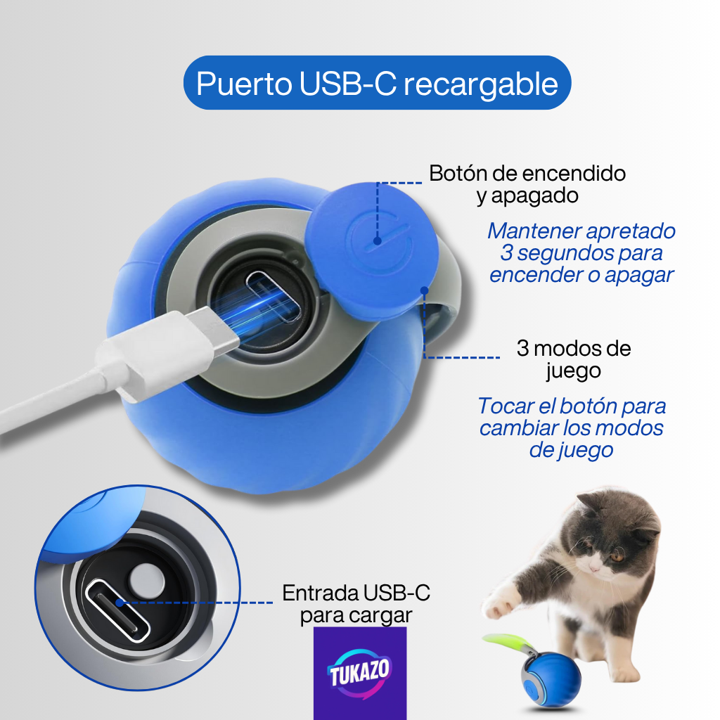 ¡Combo 2x1 Ideal para tu Mascota: Pelota Inteligente Top + Cepillo a Vapor!